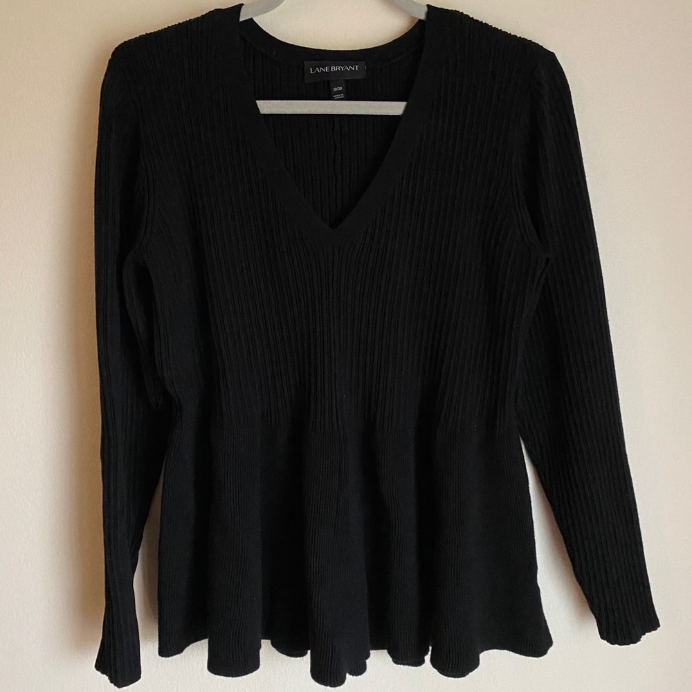 Fitted Peplum Lane Bryant Sweater
